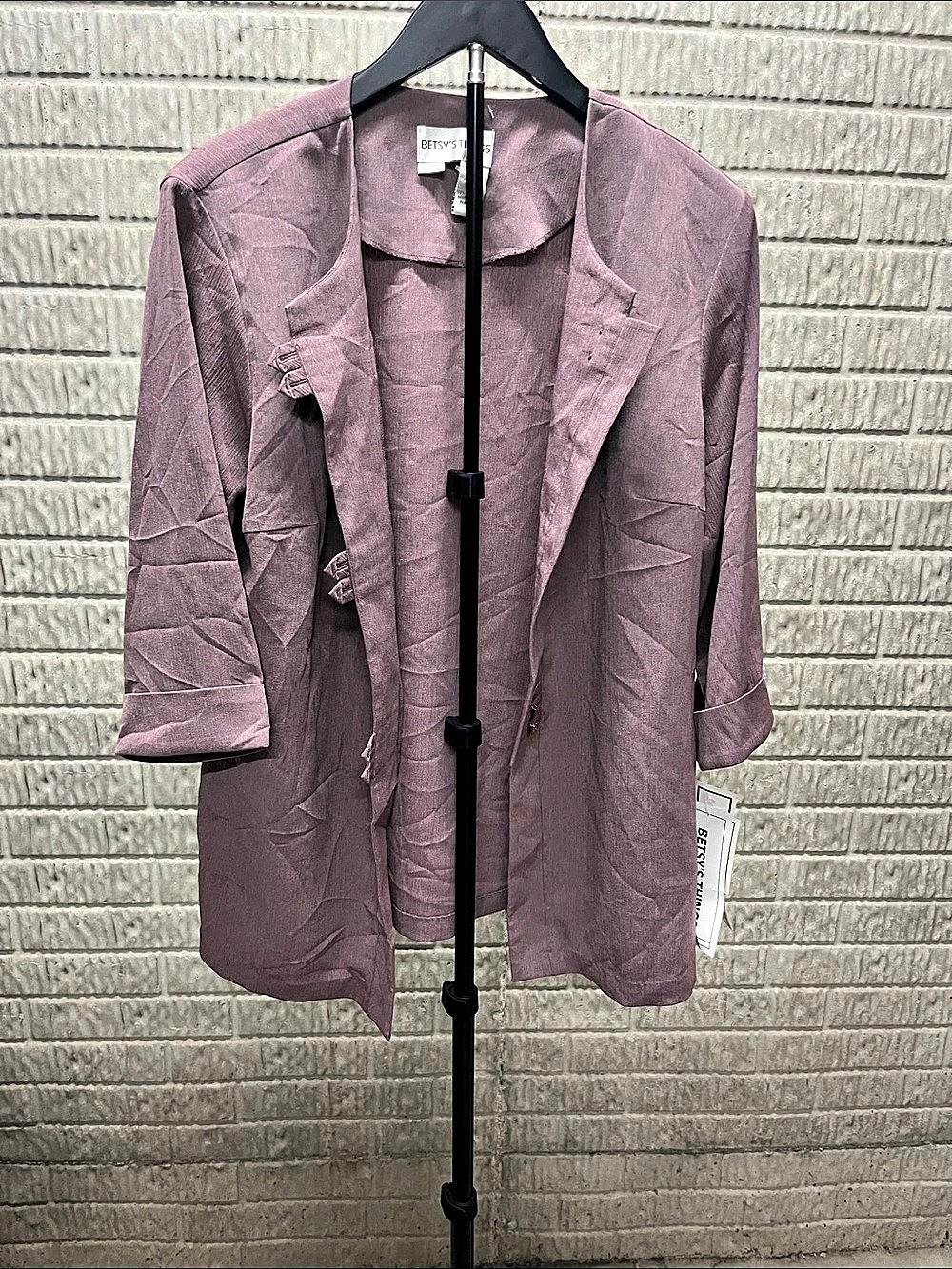 Betsy's Things Blazer Pink Size 14 NWT